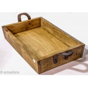 Plateau de service en bois