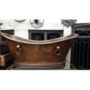 Baignoire en cuivre sur mesure